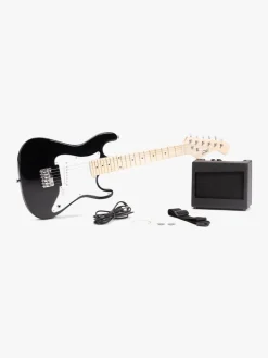 Musikinstrumenter|CloudberryCastle Cloudberry Castle Elguitar med Forstærker 80 cm, Sort