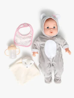 CloudberryCastle Dukker & Bamser-Cloudberry Castle Gavesæt Dukke Twins Deluxe 35 cm, Lyserød/Hvid