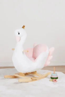 Gyngeheste & -Dyr|Legetøj Til Børn På 0-10 År|CloudberryCastle Cloudberry Castle Gyngedyr Svane Hvid