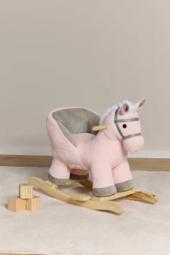 Gyngeheste & -Dyr|CloudberryCastle Cloudberry Castle Gyngehest, Pink Lyserød