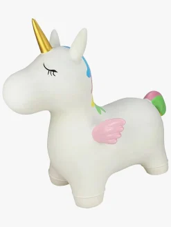 Udelegetøj|CloudberryCastle Cloudberry Castle Hoppedyr Enhjørning, Hvid