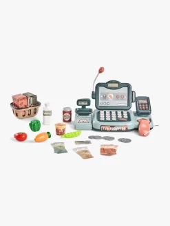 Rolleleg|CloudberryCastle Cloudberry Castle Kasseapparat med Lyd, Grøn Lyserød/Blå