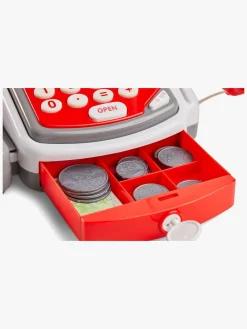 Rolleleg|CloudberryCastle Cloudberry Castle Kasseapparat, Rødt/Hvidt