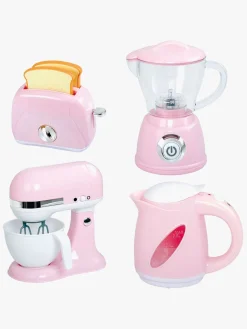 Rolleleg|CloudberryCastle Cloudberry Castle Køkkenredskabssæt 4 Dele, Pink Lyserød