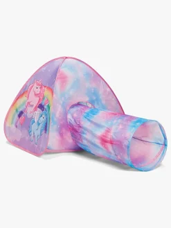 Legetelte & -Tunneler|CloudberryCastle Cloudberry Castle Legetelt med Tunnel Enhjørning Flerfarvet