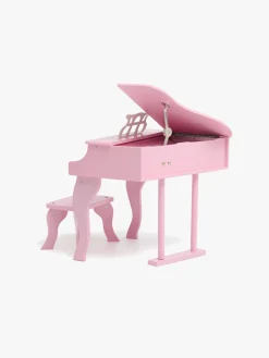 Musikinstrumenter|CloudberryCastle Cloudberry Castle Legetøjsflygel, Pink Lyserød