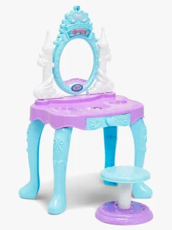 CloudberryCastle Rolleleg-Cloudberry Castle Sminkebord m. Lyd & Lys, Isblå