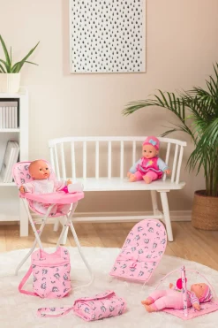 Dukker & Bamser|CloudberryCastle Cloudberry Castle Sæt m. Dukketilbehør Enhjørning Lyserød