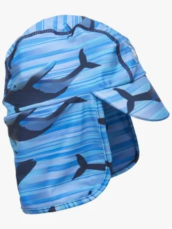 Børn ColorKids Uv & Strand-Color Kids Badehætte, Azure Blue