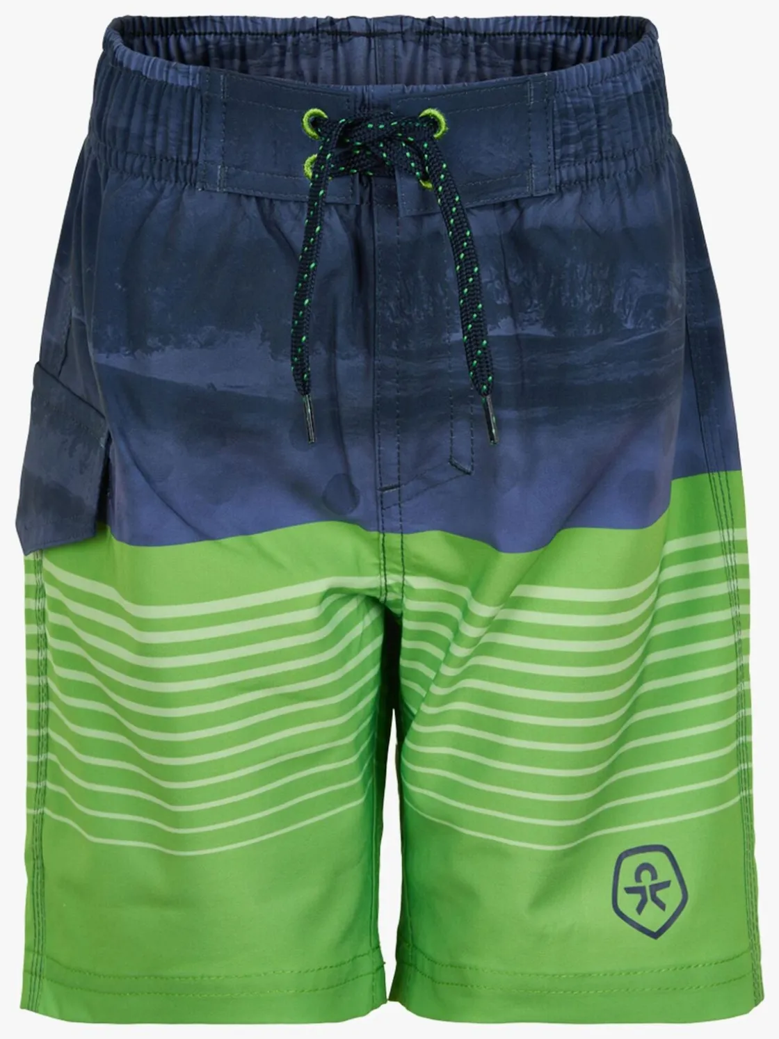 Uv & Strand|ColorKids Color Kids Badeshorts, Grøn/Blå Grøn/Blå