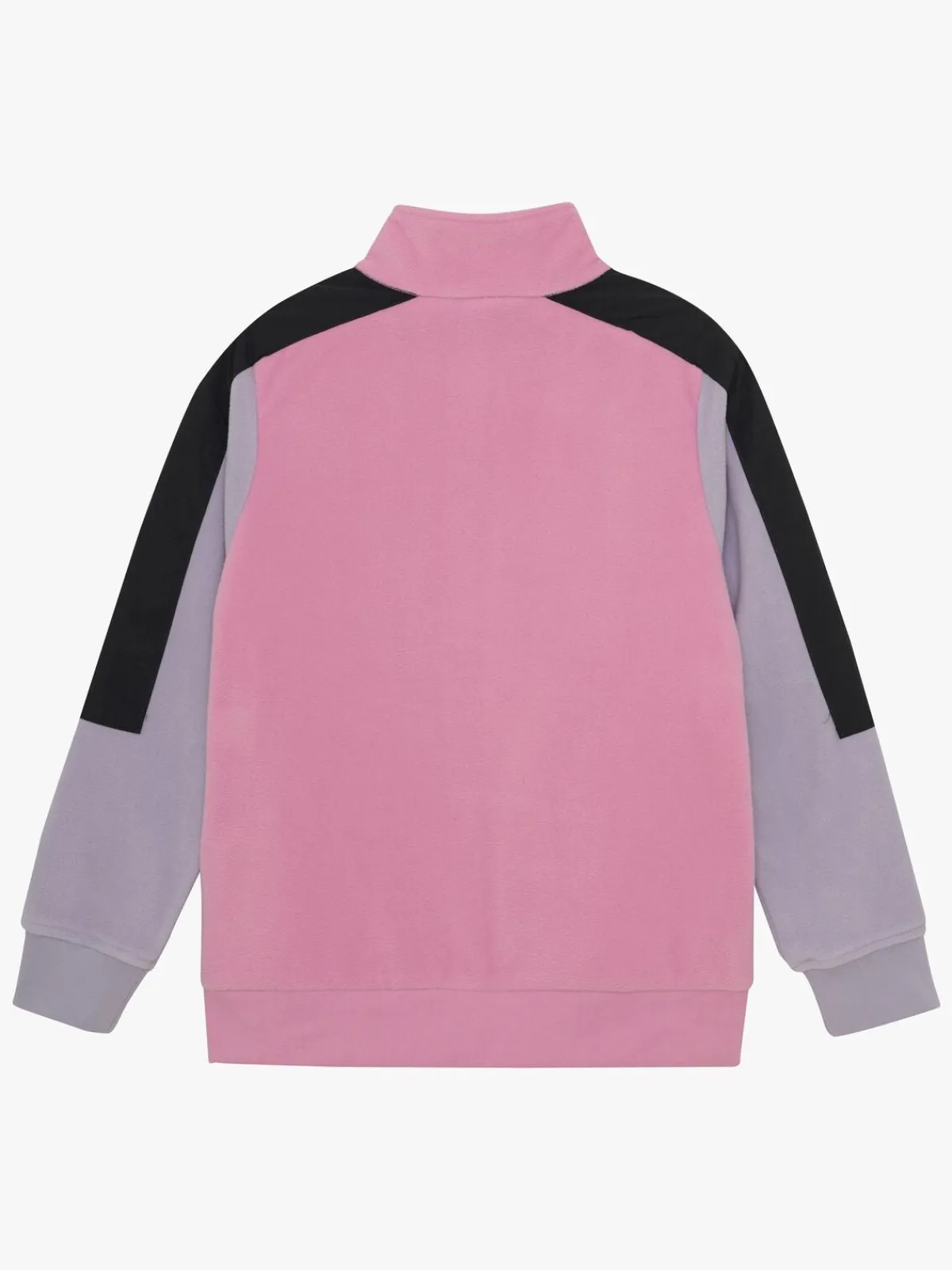 Fleecetøj|ColorKids Color Kids Fleecetrøje, Lilac Chiffon Lyserød/Lilla/Sort