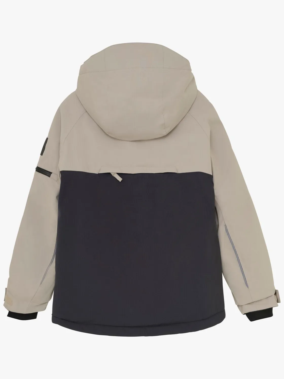 Vintertøj|ColorKids Color Kids Skijakke, Pure Cashmere Brun/Beige/Sort