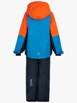 Børn ColorKids Vintertøj-Color Kids Skisæt, Total Eclipse