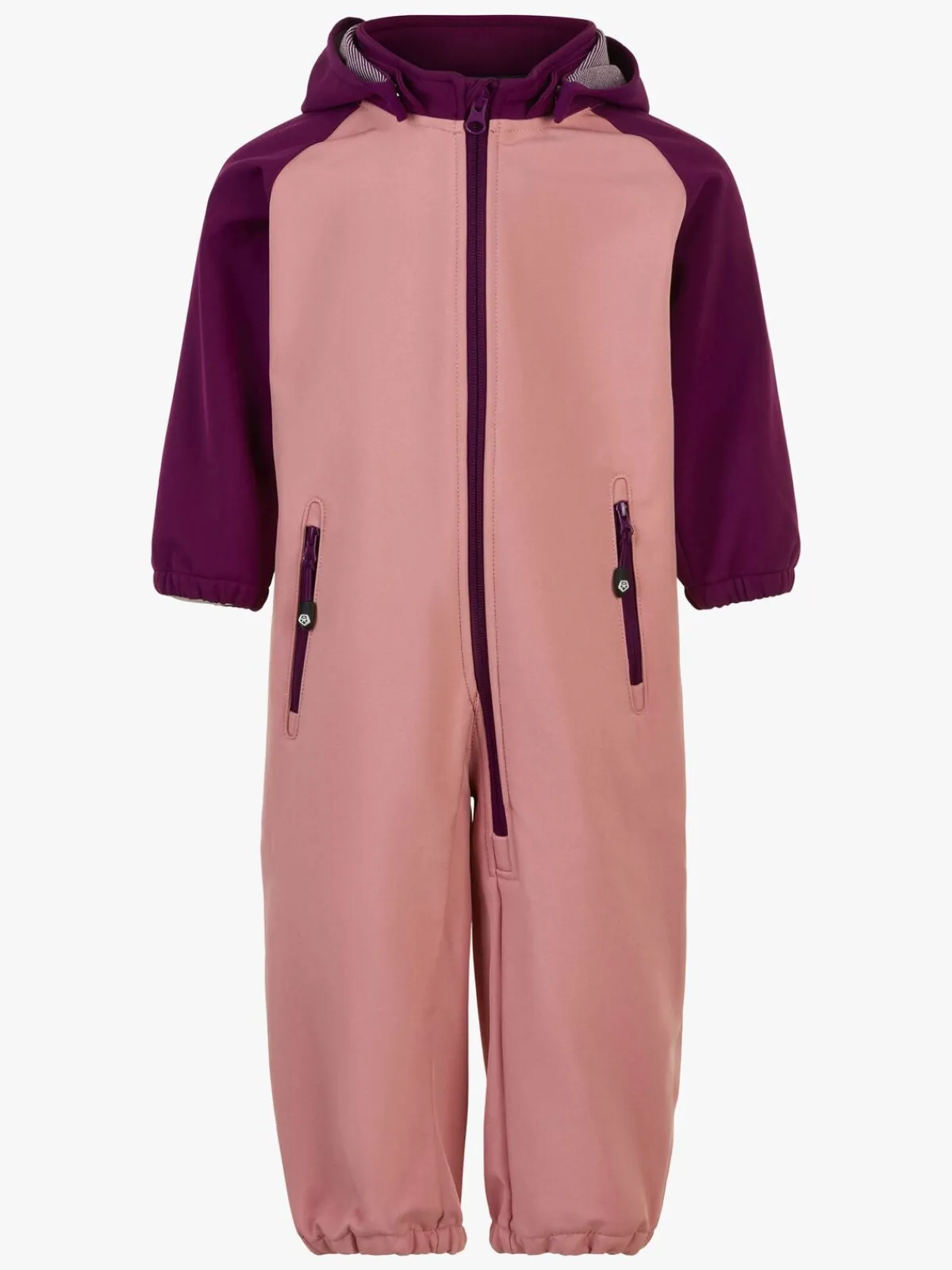 Børn ColorKids Overtøj-Color Kids Softshelldragt, Rosette