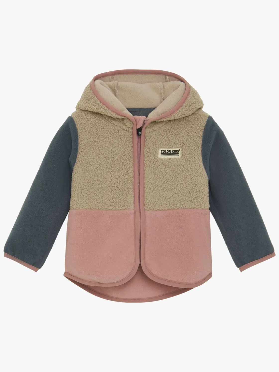 Fleecetøj|ColorKids Color Kids Teddy Fleecetrøje Baby, Woodrose