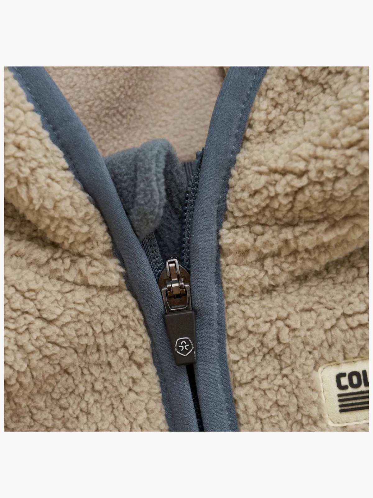 Børn ColorKids Fleecetøj-Color Kids Teddy Fleecetrøje Baby, Stormy Weather