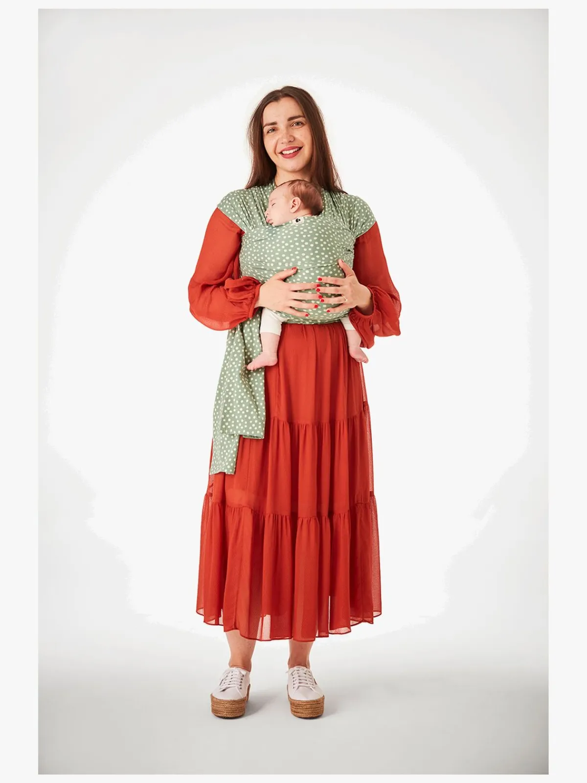 Bæreseler, Strækvikler & Bærestole|Coracor Vikle Big Dot, Green Grøn