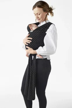 Coracor Bæreseler, Strækvikler & Bærestole-Vikle Small Dot, Black