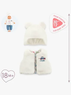 Dukker & Bamser|Corolle Dukketøj Hue & Vest 30 cm