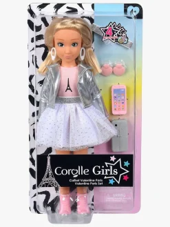 Dukker & Bamser|Corolle Valentine Paris Fashion Week Dukke 28 cm Flerfarvet