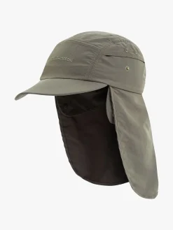 Børn Craghoppers Uv & Strand-Unisex NosiLife UV-Hat, Woodland Green