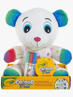 Crayola Dukker & Bamser|Kreativt Legetøj-Color and Plush Bamse 23 cm