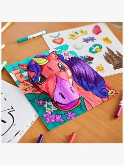 Kreativt Legetøj|Crayola Pops 3D Skitseblok - Mystical