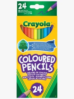 Crayola Kreativt Legetøj-Træfarveblyanter Eco 24-pak