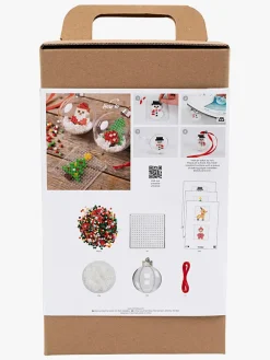 Kreativt Legetøj|Creotime DIY Sæt Julekugler Perler