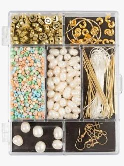 Kreativt Legetøj|Creotime Kreasæt DIY Mix Smykker Ferskvandsperler