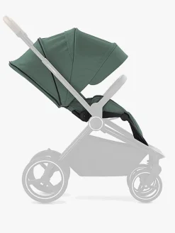 Vogndele|Crescent Ultra Farvet Stofbetræk, Olive