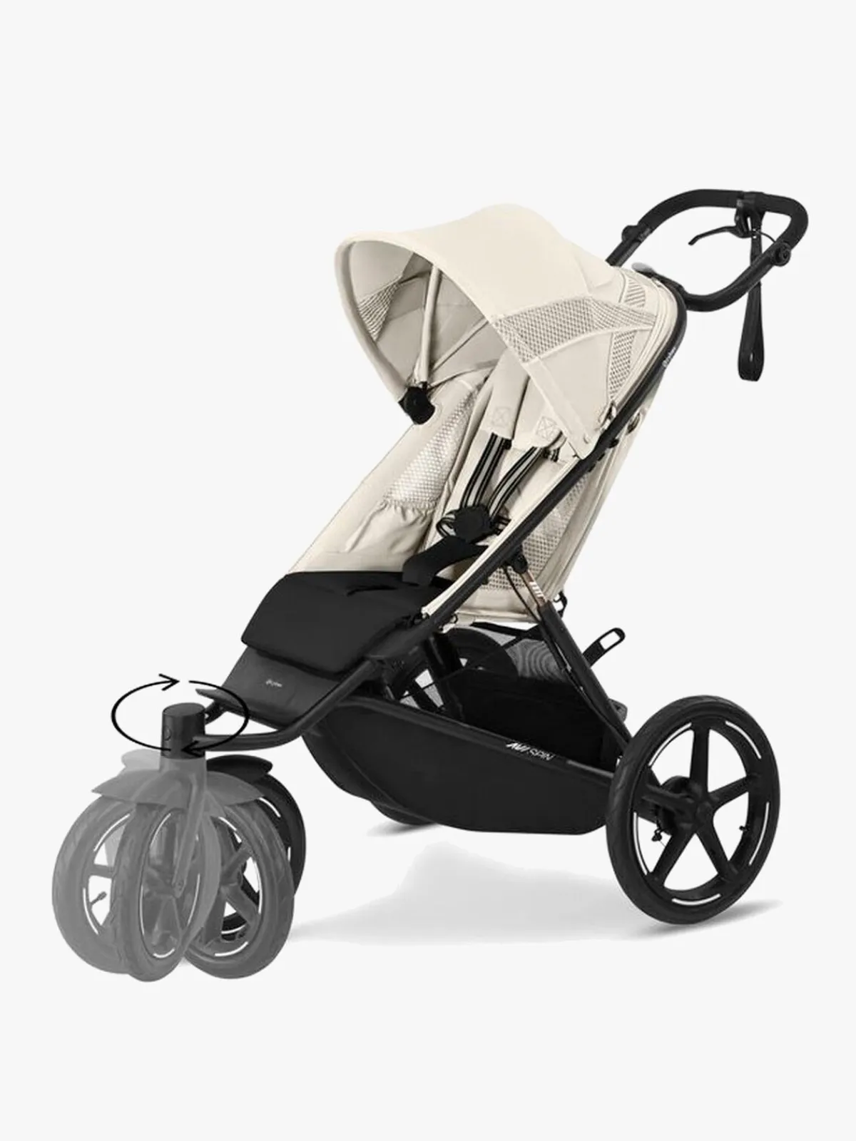 Cybex Aktivitetsvogne-Avi Spin Løbevogn, Seashell