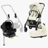 Duo- & Kombivogne|Cybex BALIOS S Lux Duovogn inkl. Beemoo Route i-Size & Base, Seashell Beige/Black Stone
