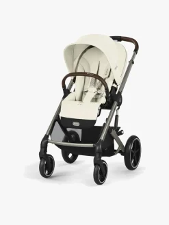 Duo- & Kombivogne|Cybex BALIOS S Lux Duovogn inkl. Beemoo Route i-Size & Base, Seashell Beige/Black Stone
