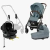 Cybex Duo- & Kombivogne-BALIOS S Lux Duovogn inkl. Beemoo Route i-Size & Base, Stormy Blue/Black Stone