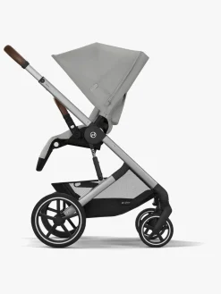 Klapvogne|Cybex BALIOS S Lux Klapvogn, Stone Grey/Silver Grå