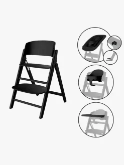 Højstole & Tilbehør|Cybex Click & Fold Højstol 4-in-1, Stunning Black Sort