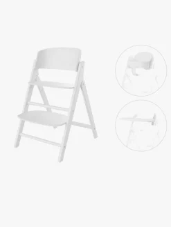 Højstole & Tilbehør|Cybex Click & Fold Højstol 3-in-1, All White Hvid