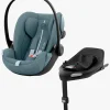 Autostole 0-13 Kg|Cybex Cloud G i-Size Plus Autostol Baby inkl. Base G, Stormy Blue