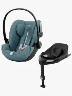 Autostole 0-13 Kg|Cybex Cloud G i-Size Plus Autostol Baby inkl. Base G, Stormy Blue
