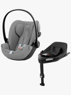 Autostole 0-13 Kg|Cybex Cloud G i-Size Plus Autostol Baby inkl. Base G, Stone Grey