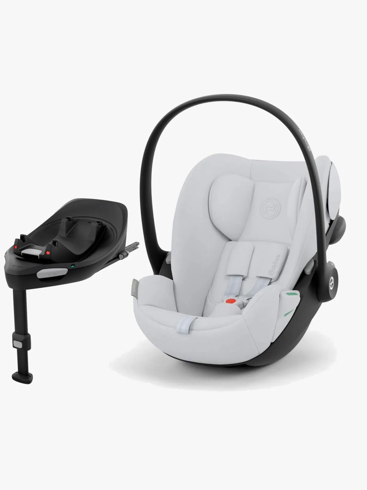 Autostole 0-13 Kg|Cybex Cloud G i-Size Autostol Baby inkl. Base, Fog Grey