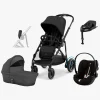 Duo- & Kombivogne|Cybex e-GAZELLE S Duovogn inkl. Cloud G i-Size Plus & Base, Moon Black
