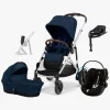 Duo- & Kombivogne|Cybex e-GAZELLE S Duovogn inkl. Cloud G i-Size Plus & Base, Ocean Blue