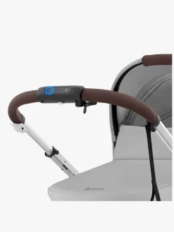 Klapvogne|Cybex e-GAZELLE S Klapvogn, Stone Grey/Silver