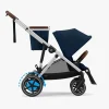 Klapvogne|Cybex e-GAZELLE S Klapvogn, Ocean Blue/Silver