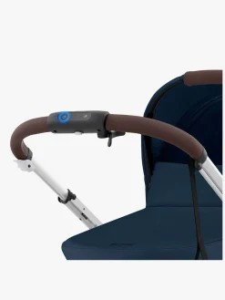 Klapvogne|Cybex e-GAZELLE S Klapvogn, Ocean Blue/Silver