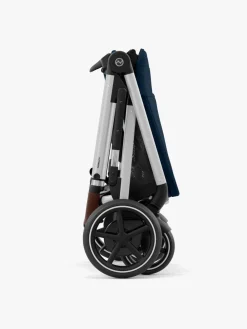 Klapvogne|Cybex e-GAZELLE S Klapvogn, Ocean Blue/Silver