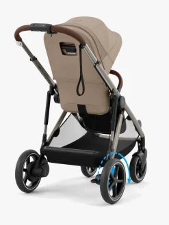 Cybex Klapvogne-e-GAZELLE S Klapvogn, Almond Beige/Taupe