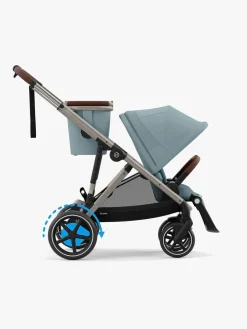 Duo- & Kombivogne|Cybex e-GAZELLE S Duovogn, Stormy Blue/Taupe